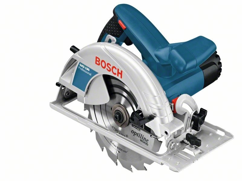 0601623000 - Bosch Professional GKS 190 Sega Circolare Elettrica 1400 W – Ø 190 mm, Profondità di Taglio 70 mm