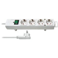 1153120100 prolunghe e multiple 2 m 4 presa(e) AC Interno Bianco, Ciabatta