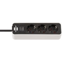 1153230020 prolunghe e multiple 1,5 m 3 presa(e) AC Interno Nero, Bianco, Ciabatta