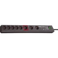 1159490936 prolunghe e multiple 3 m 8 presa(e) AC Antracite, Ciabatta