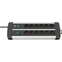 1391000912 prolunghe e multiple 3 m 12 presa(e) AC Interno Nero, Bianco, Ciabatta