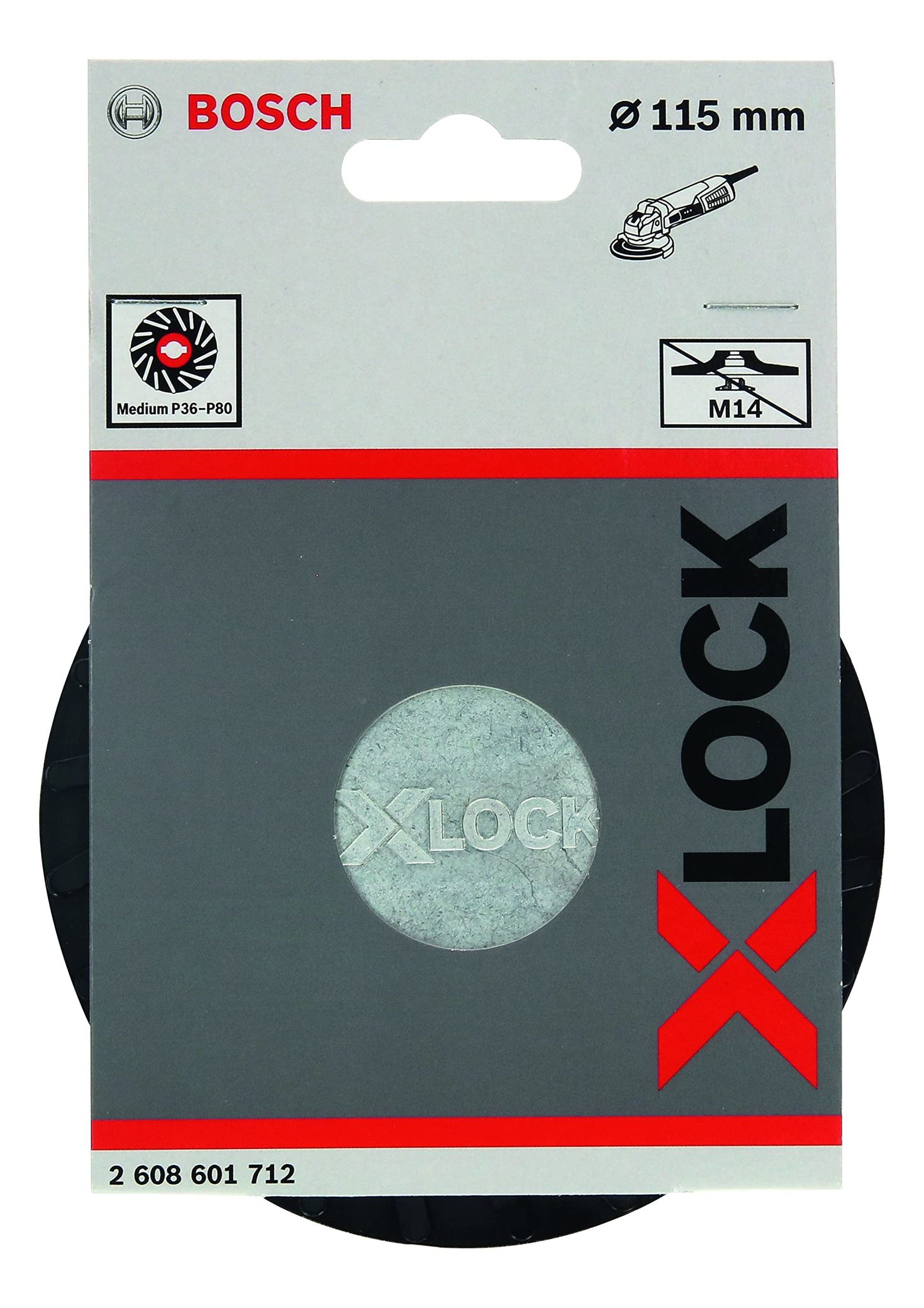 2 608 601 712 Accessorio Per Smerigliatrice Angolare Pad De Supporto - Bosch
