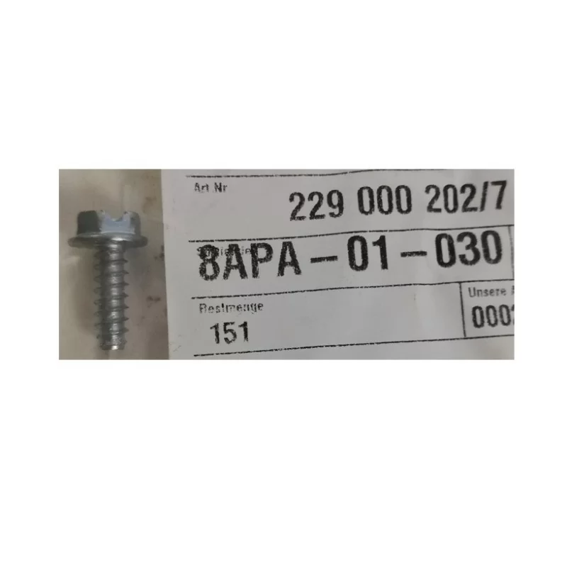 2290002027 Vite Maniglia Frigorifero 4,2x13mm - Electrolux 2290002027 Vite Maniglia Frigorifero 4,2x13mm - Electrolux