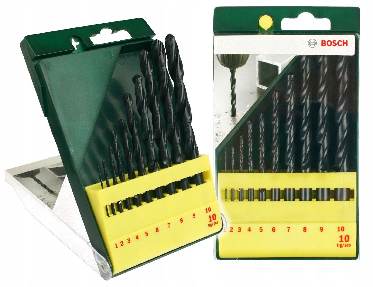 2607017151 Set 19 Punte Metallo Hss-r, 1-10 Mm - Bosch 2607017151 Set 19 Punte Metallo Hss-r, 1-10 Mm - Bosch