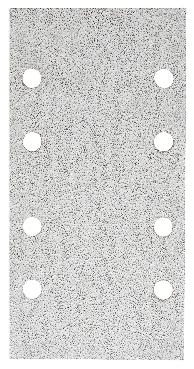 2609256123 - 10 Fogli Carta Abrasiva Per Levigatrice 8 Buchi Grana 40 - Bosch
