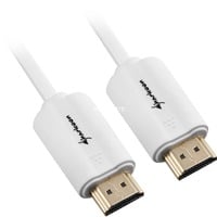 2m, 2xHDMI cavo HDMI HDMI tipo A (Standard) Bianco