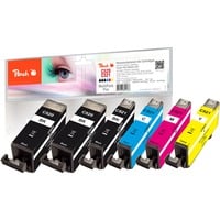 319177 (PI100-247) cartuccia d''inchiostro 6 pz Compatibile Resa elevata (XL) Nero, Ciano, Magenta, Giallo
