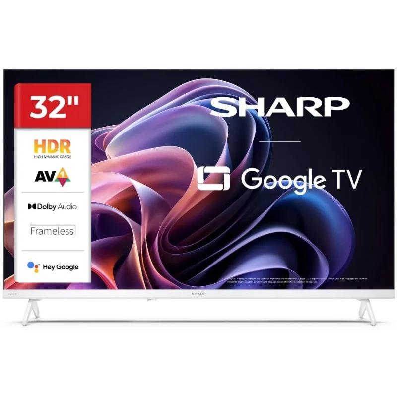32 hf hd google tv frameless bianco 32 hf hd google tv frameless bianco