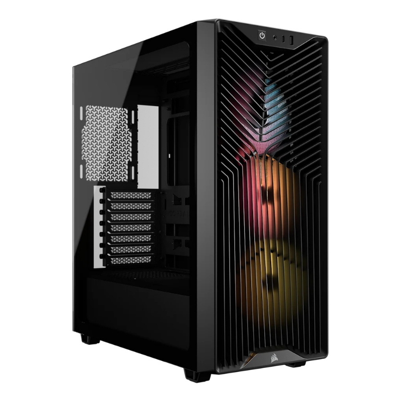 3200d rs argb mid-tower case, smoke