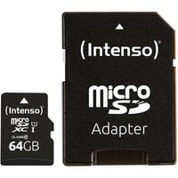 3424490 memoria flash 64 GB MicroSD UHS-I Classe 10, Scheda di memoria 3424490 memoria flash 64 GB MicroSD UHS-I Classe 10, Scheda di memoria