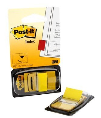 3M I680-5 etichetta autoadesiva Rettangolo Rimovibile Giallo 50 pz