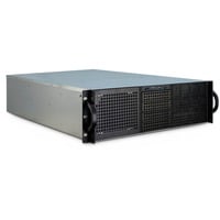 3U-30255 Supporto Nero, Acciaio inossidabile, Server case