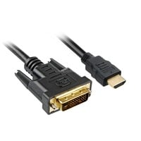 4044951015221 cavo e adattatore video 3 m HDMI DVI-D Nero 4044951015221 cavo e adattatore video 3 m HDMI DVI-D Nero