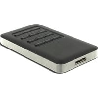 42594 contenitore di unità di archiviazione Box esterno SSD Nero, Argento M.2, Disk enclosure