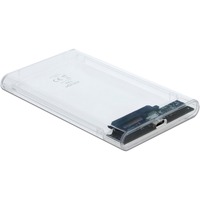 42617 contenitore di unità di archiviazione Box esterno HDD/SSD Trasparente 2.5", Disk enclosure