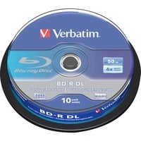 43746 disco vergine Blu-Ray BD-R 50 GB 10 pz, Dischi Blu-ray