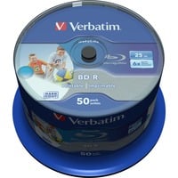 43812 disco vergine Blu-Ray BD-R 25 GB 50 pz, Dischi Blu-ray