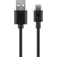 45735 cavo USB 1 m USB 2.0 USB A USB C Nero