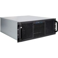 4U 40248 Supporto Nero, Grigio, Server case