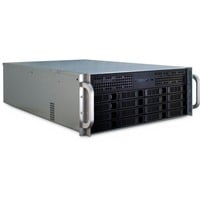 4U-4416L Supporto Nero, Argento, Server case