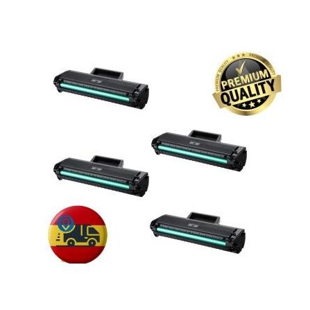 4x Toner compatibile Samsung ML1660 ML1665 ML1670 ML1860 ML1865 SCX3200 SCX3205
