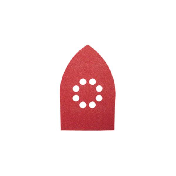 5 Fogli Abrasivi Per Levigatricimultifunzionali - 100x171mm, G80, 8fori - Bosch