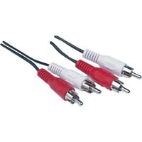50031 cavo audio 10 m 2 x RCA Nero