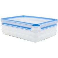 508556 recipiente per cibo Quadrato Contenitore 1 L Trasparente 1 pz, Casella