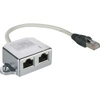 68908 cavo di rete Argento 0,15 m Cat5, Adattatore 68908 cavo di rete Argento 0,15 m Cat5, Adattatore