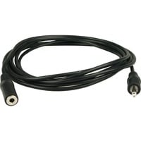 7000937 cavo audio 3 m 3.5mm Nero, Cavo di prolunga