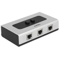 87673 hub di interfaccia 1000 Mbit/s Nero, Grigio, Interruttore