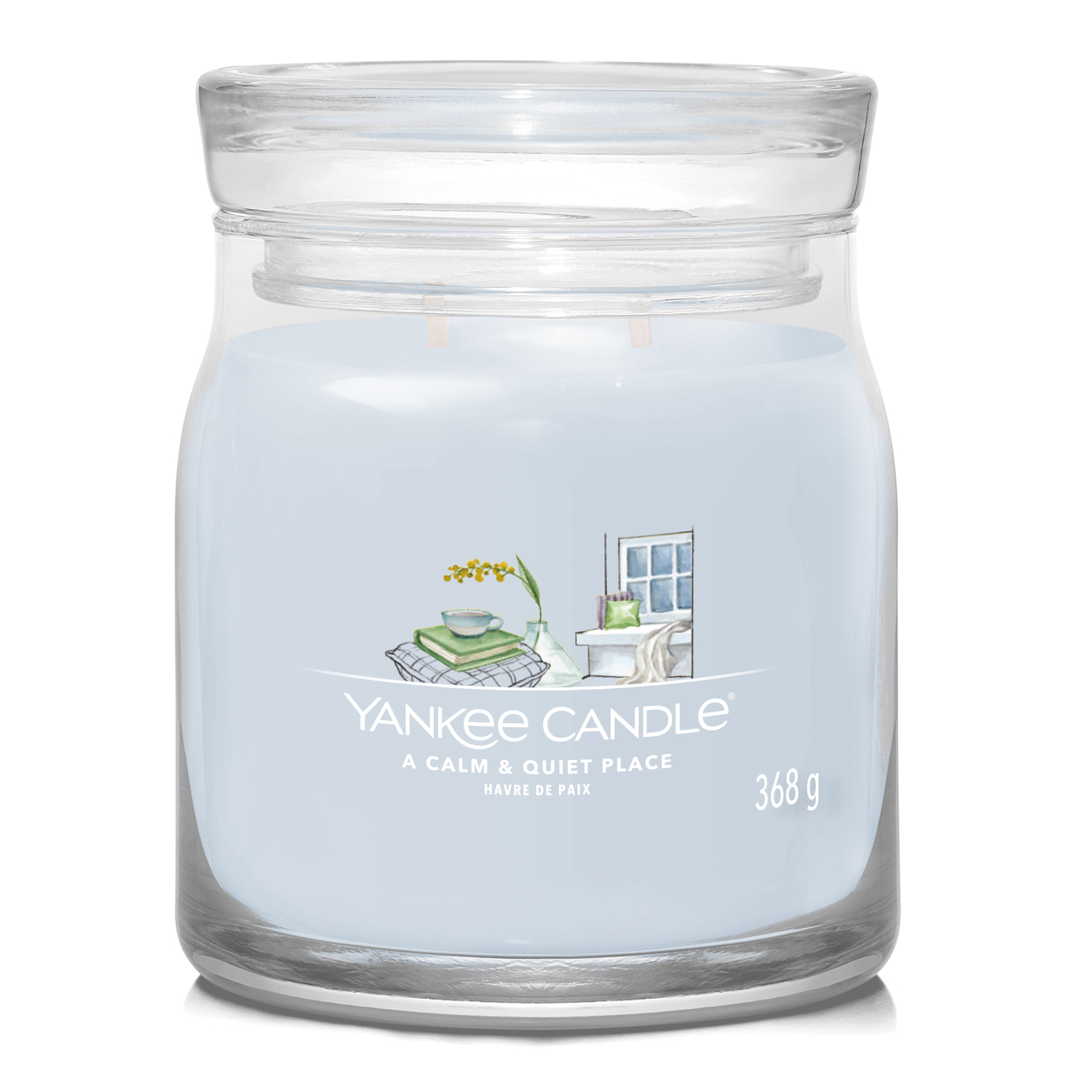 A Calm & Quiet Place, candela in giara media Yankee Candle A Calm & Quiet Place, candela in giara media Yankee Candle