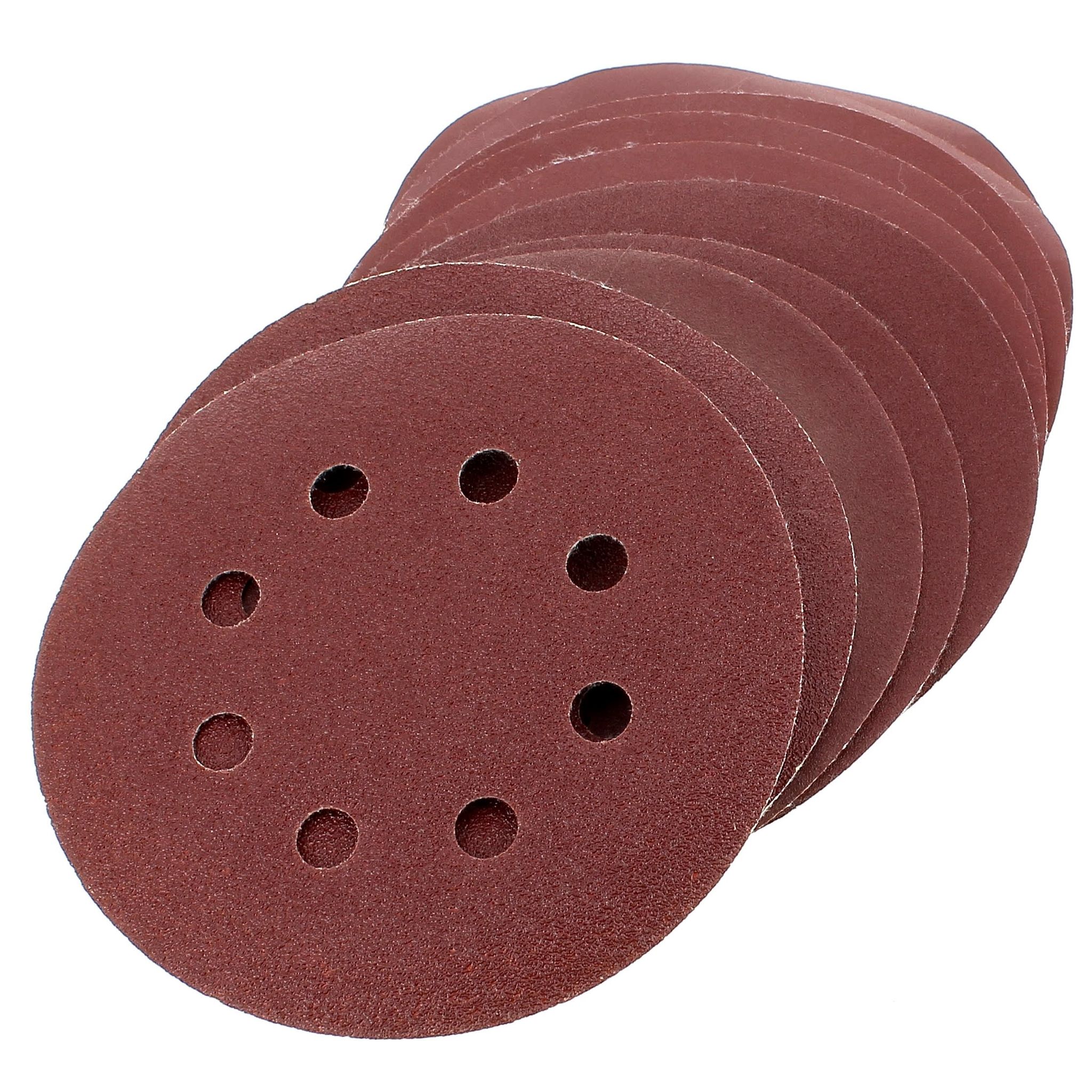 Abrasivi Rotondi D=125 Assortiti Per 10 - Levigatrice