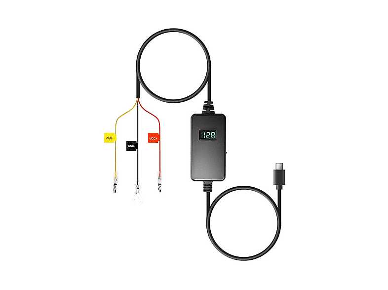 ACCESSORI DASH CAM 70MAI Kit cablaggio regolabile UP06 con porta USB Type-C
