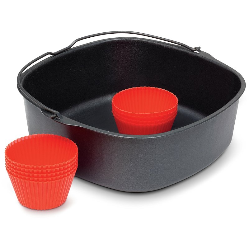 ACCESSORI FRIGGITRICE PHILIPS Kit teglia e muffin per Airfryer da 6.2L HD9945/01
