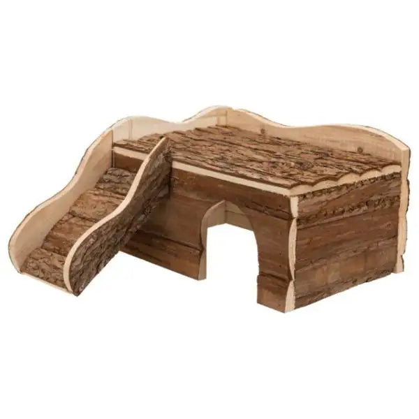 Accessori per gabbia Roditori in corteccia d'albero Natural Living Trixie Casetta Ineke - 1° ORDINE? scegli tra BZR5 - BZR20 + 200 pt fedeltà
