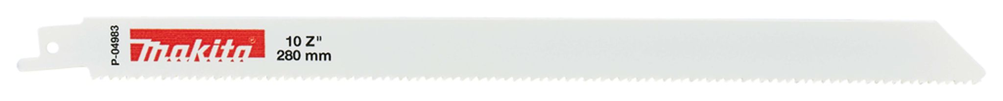 Accessori - Set Di Lame Per Sega Diritta Per Metallo 10 Tpi, Lunghezza 280 Mm, 5 Pz P-04983 - Makita