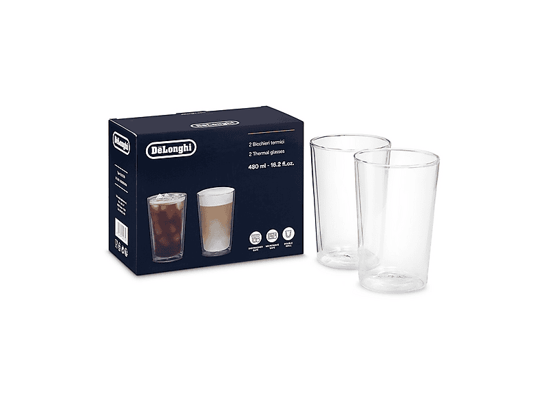 ACCESSORIO CAFFÈ DE'LONGHI Set Bicchieri480mlDLSC319