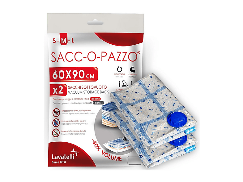 ACCESSORIO LAVATELLI Sacco Sottovuoto M, 2pz