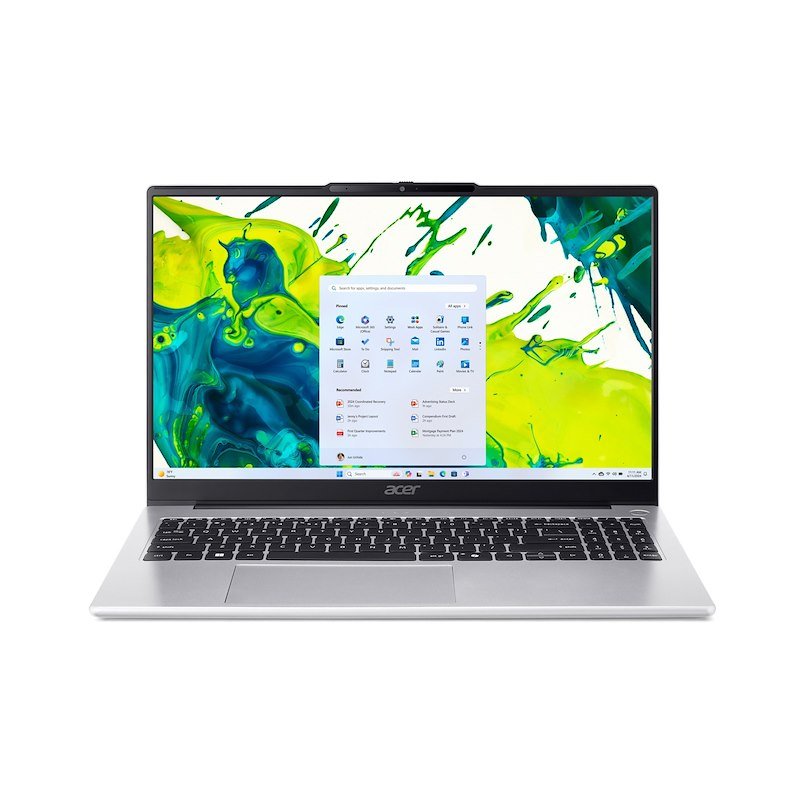 ACER Aspire Lite 15 AL15-54P-56N1 NOTEBOOK, 15,6 ", processore Intel® Core Ultra 5 115U, Intel®, RAM 16 GB, 512 GB SSD, Silver, Windows 11 Home