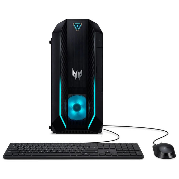 Acer DG.E4TET.005 PC Desktop Gaming Predator Orion 3000 PO3-665 H810 Intel Core Ultra 7 RTX 5070 16GB RAM 1TB SSD Nero