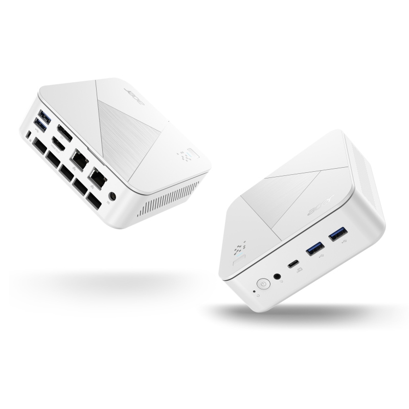 Acer revo box rb102-rpl intel core 5 120u 16 gb ddr4-sdram 512 gb ssd windows 11 home mff mini pc bianco