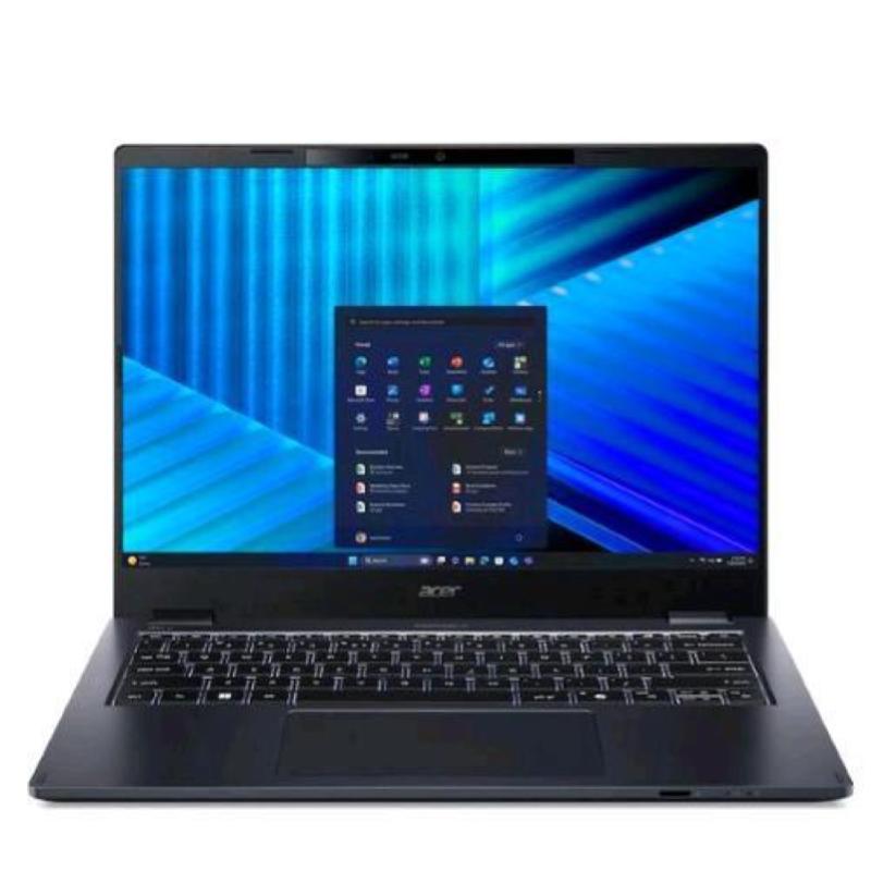 Acer travelmate p4 14 tmp414-55-tco-792k 14 wuxga intel core ultra 7 255u ram 16gb-ssd 512gb nvme-intel graphics-wi-fi 7 + gigabit lan-win 11 prof blu notte (nx.bfeet.003)