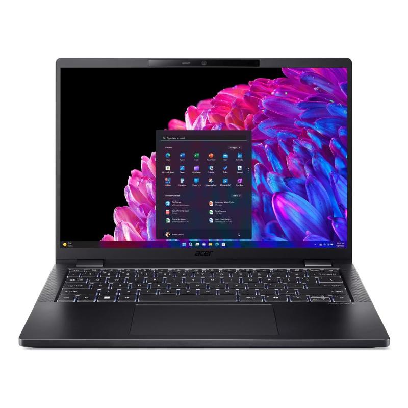Acer travelmate p6 tmp614-73-tco-79jz intel core ultra 7 155h computer portatile 35,6 cm (14) wuxga 16 gb lpddr5x-sdram 512 gb