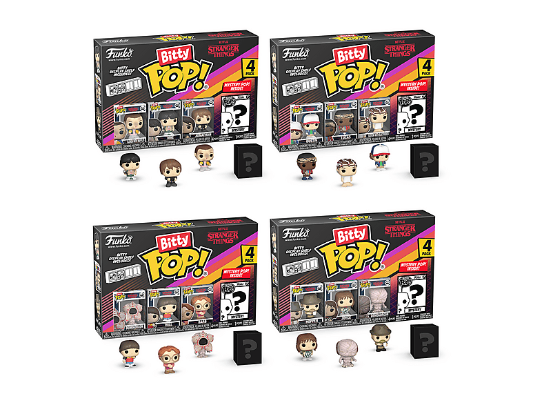 ACTION FIGURE FUNKO ASS BITTYPOP 4pk ST SZN1 ACTION FIGURE FUNKO ASS BITTYPOP 4pk ST SZN1