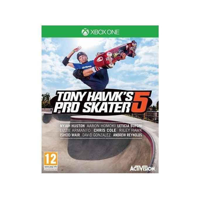 Activision 77068IT Tony Hawk's Pro Skater 5 Gioco per Xbox One Lingua Italiana Online Fino a 20 Giocatori Oltre 80 Missioni colore Nero Activision 77068IT Tony Hawk's Pro Skater 5 Gioco per Xbox One Lingua Italiana Online Fino a 20 Giocatori Oltre 80 Missioni colore Nero