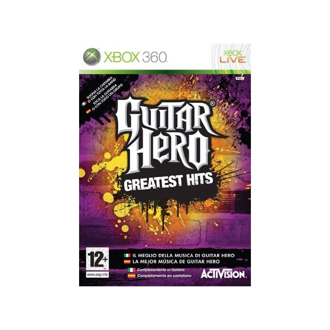 Activision Guitar Hero Greatest Hits Gioco Xbox 360 Activision Guitar Hero Greatest Hits Gioco Xbox 360