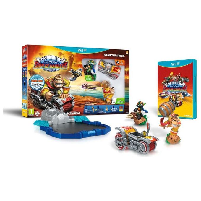 Activision WIIU0146 Skylanders SuperChargers Starter Pack Videogioco Nintendo Wii U Avventura PEGI 7 Lingua Italiana Activision WIIU0146 Skylanders SuperChargers Starter Pack Videogioco Nintendo Wii U Avventura PEGI 7 Lingua Italiana
