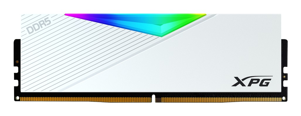 Adata Ram Gaming Lancer Rgb 16Gb Ddr5 7200Mhz 14V White