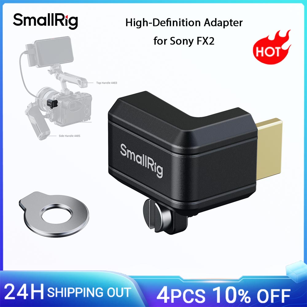 Adattatore cavo ad alta definizione SmallRig FX2 per HDMI per Sony FX2 Installazione senza attrezzi per riprese verticali senza soluzione di continuità -5593